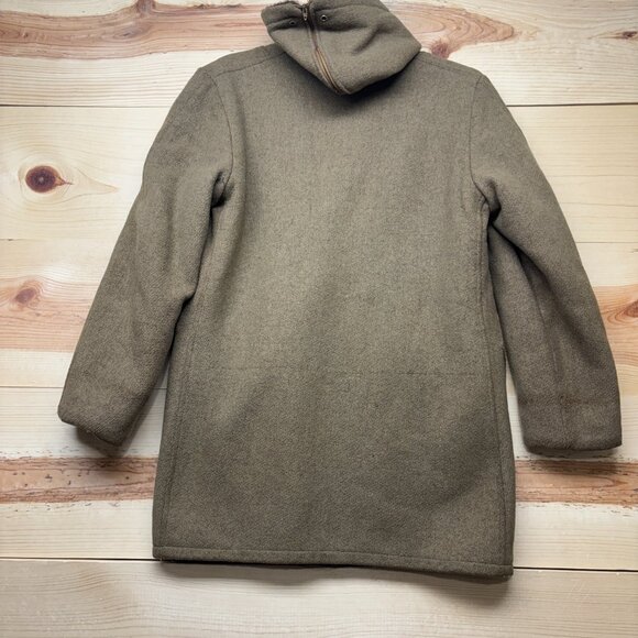 Vintage Cooper Sportswear Jacket Small Brown Wool Coat Newark New Jersey 70s - Picture 10 of 16